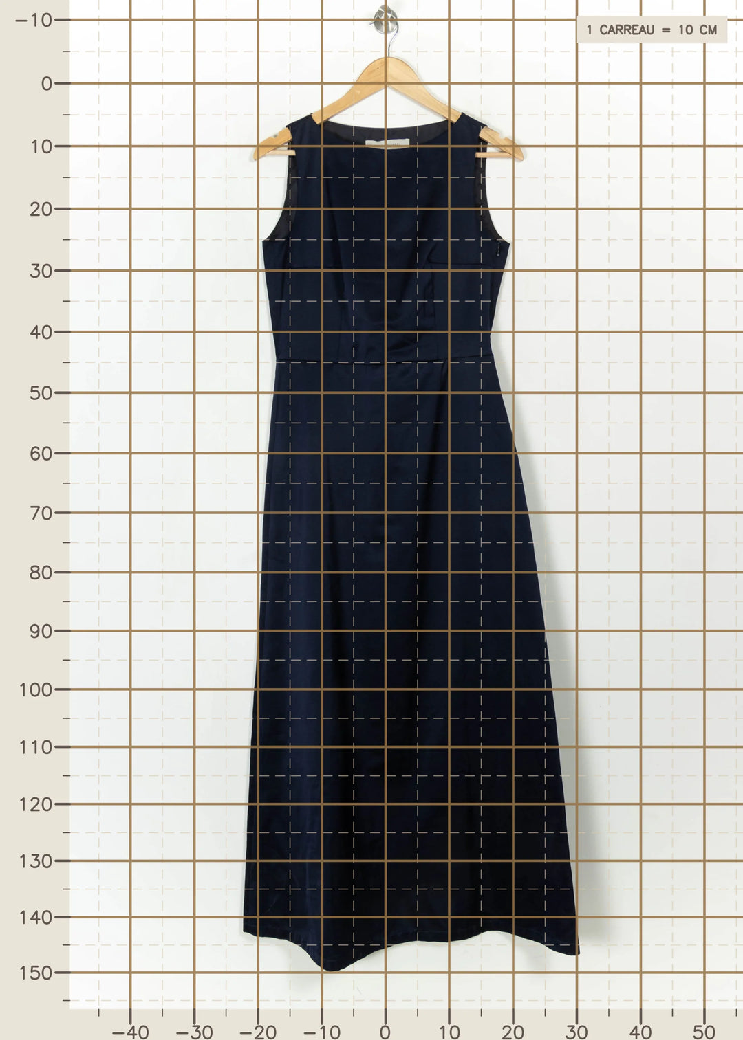 Robe Longue Bleue - Taille M/38 de la marque Gerard Darel | PARAD115111 - Vendu par Paradigme - Image 4