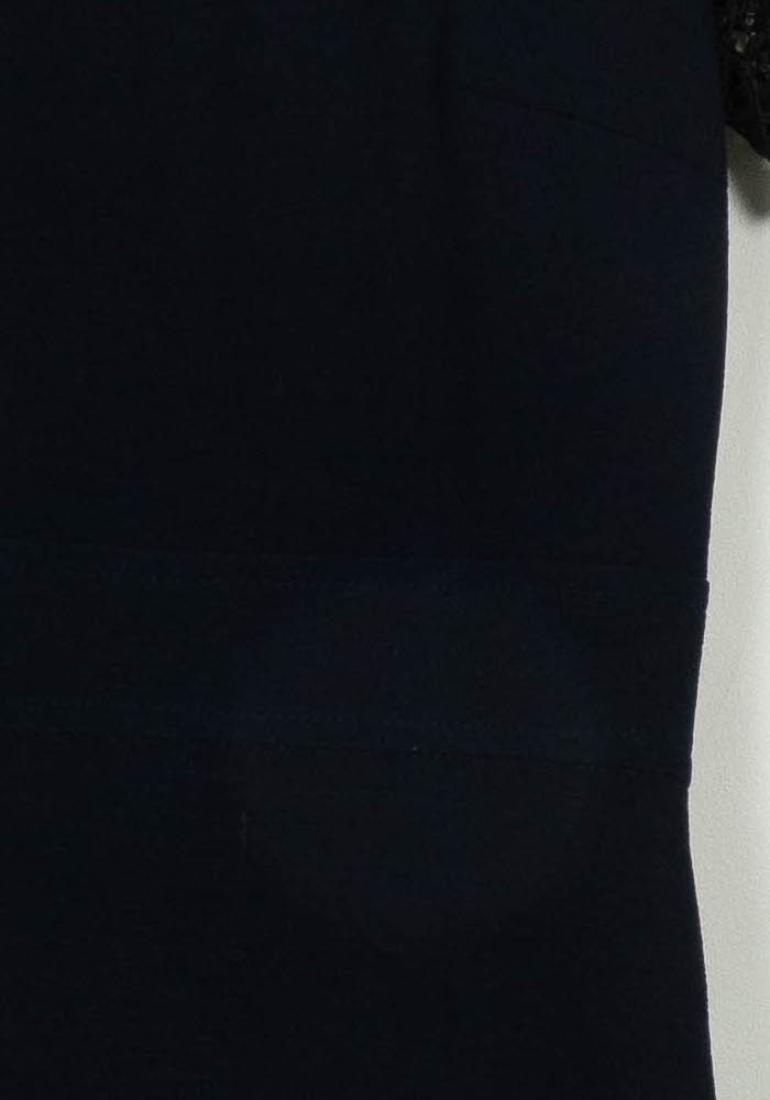 Robe Courte Bleu et Noir - Taille L/40 de la marque Sandro | PARAD115113 - Vendu par Paradigme - Image 3