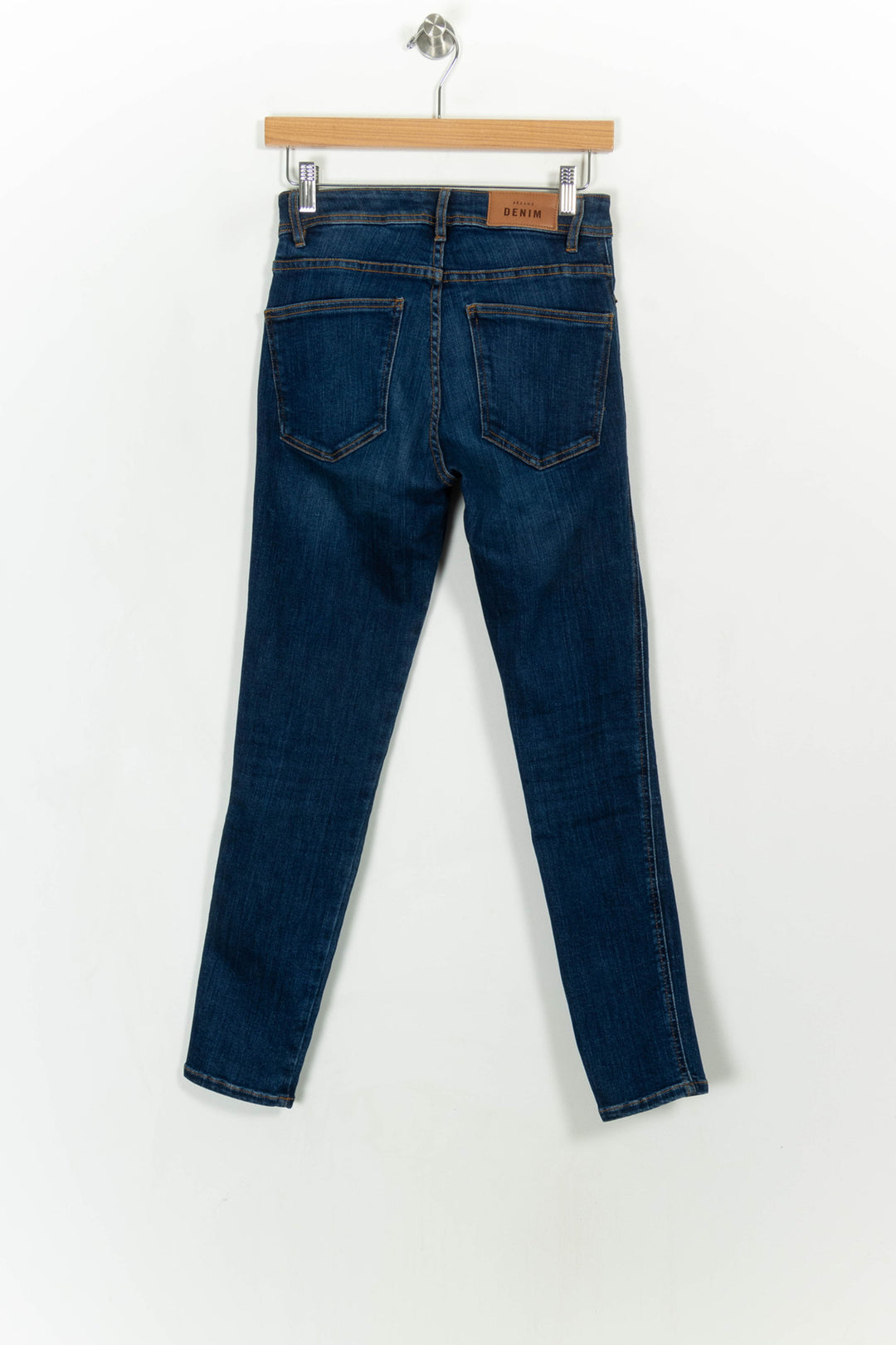 Jean Slim Bleu - Taille S/36 de la marque Sézane | PARAD115114 - Vendu par Paradigme - Image 5