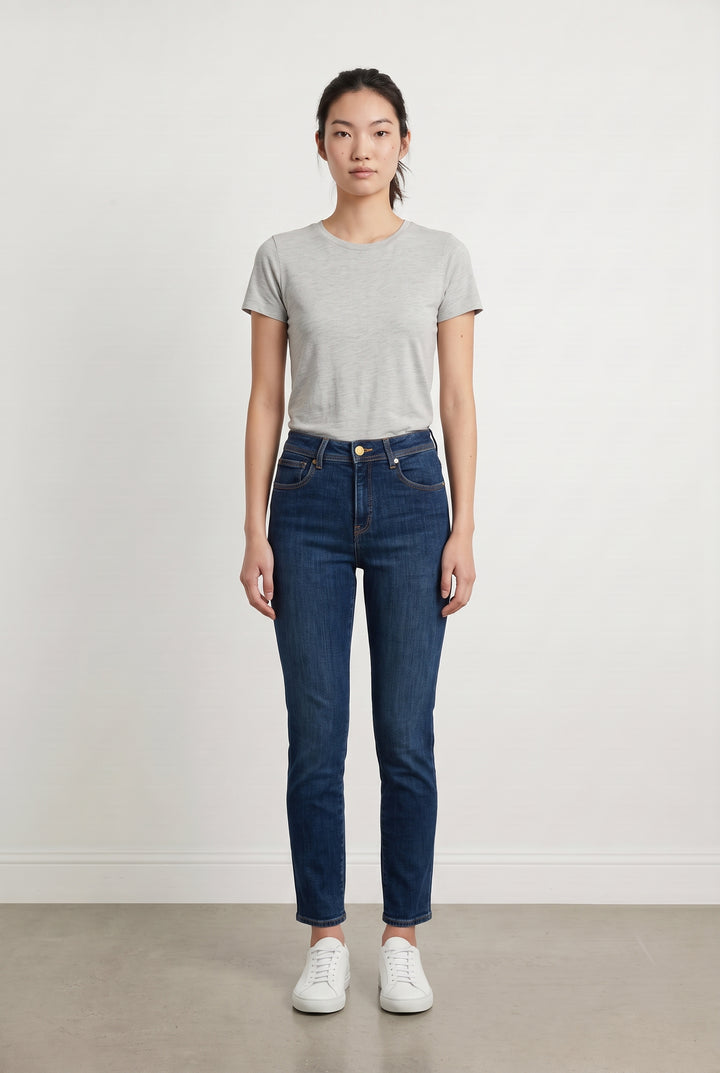Jean Slim Bleu - Taille S/36 de la marque Sézane | PARAD115114 - Vendu par Paradigme - Image 1