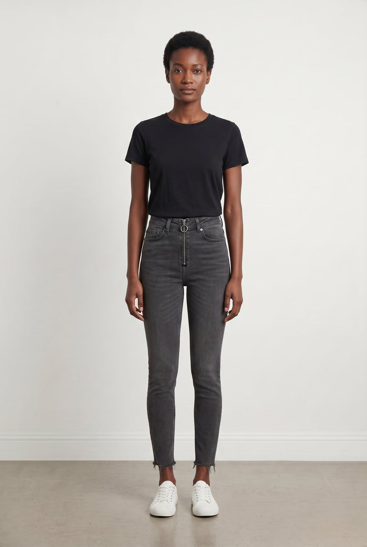 Jean Gris - Taille S/36 de la marque The Kooples | PARAD115115 - Vendu par Paradigme - Image 1