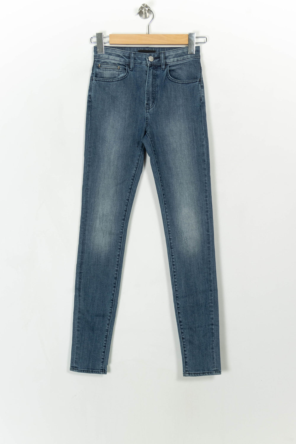 Jean Skinny Bleu - Taille S/36 de la marque The Kooples | PARAD115120 - Vendu par Paradigme - Image 2