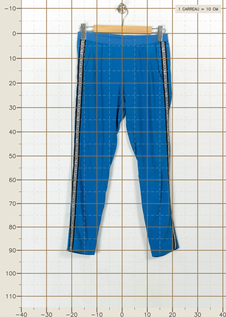 Pantalon De Sport Bleu - Taille S/36 de la marque Zadig&amp;Voltaire | PARAD115121 - Vendu par Paradigme - Image 4