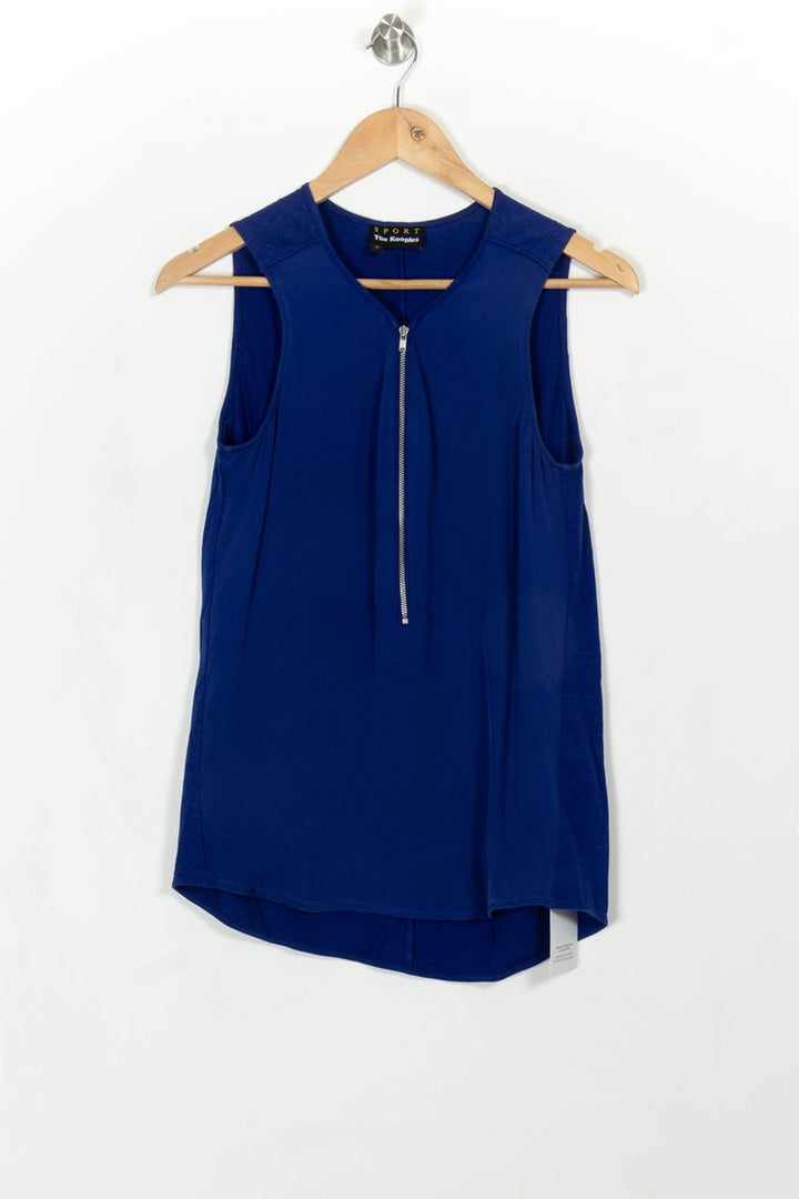 Blouse Bleu - Taille S/36 de la marque The Kooples - Sport | PARAD115133 - Vendu par Paradigme - Image 2