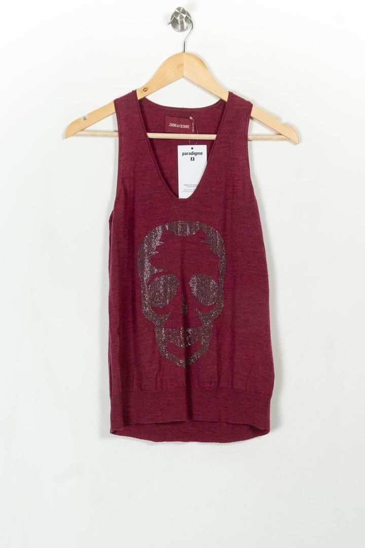 Débardeur Rose - Taille M/38 de la marque Zadig&amp;Voltaire | PARAD115138 - Vendu par Paradigme - Image 2