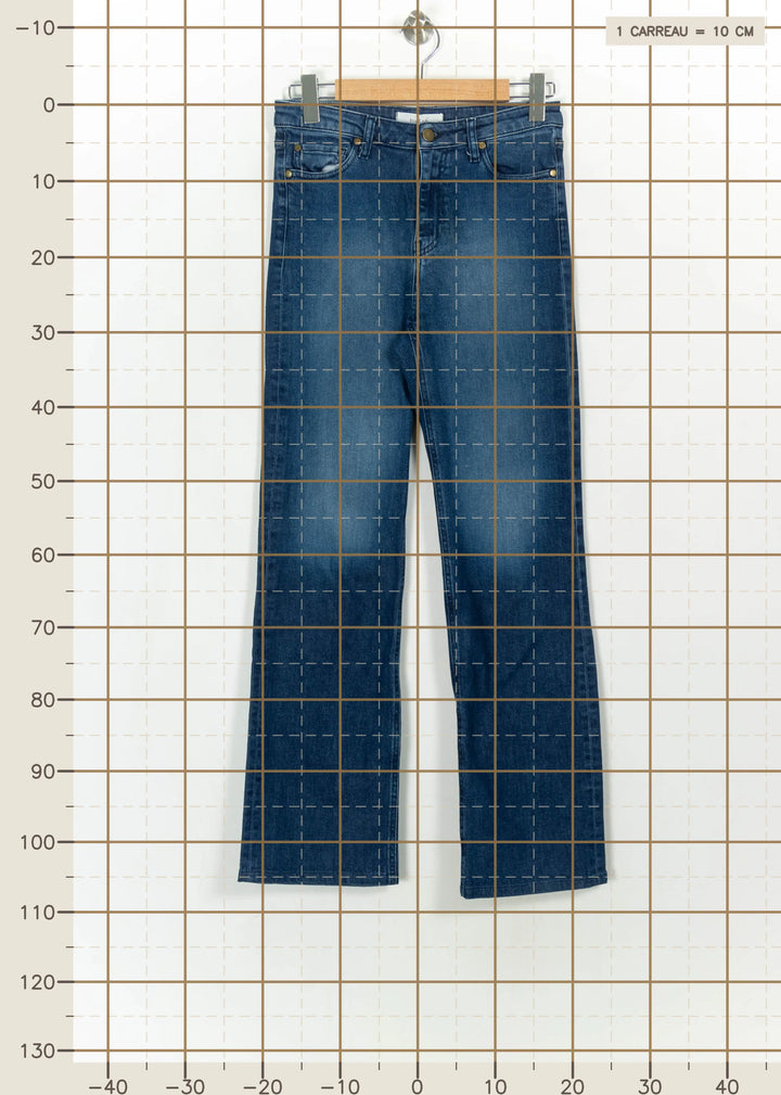 Jean Bleu - Taille S/36 de la marque ba&amp;sh | PARAD115141 - Vendu par Paradigme - Image 4
