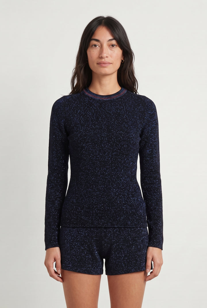 Pull Bleu - Taille S/36 de la marque ba&amp;sh | PARAD115142 - Vendu par Paradigme - Image 1