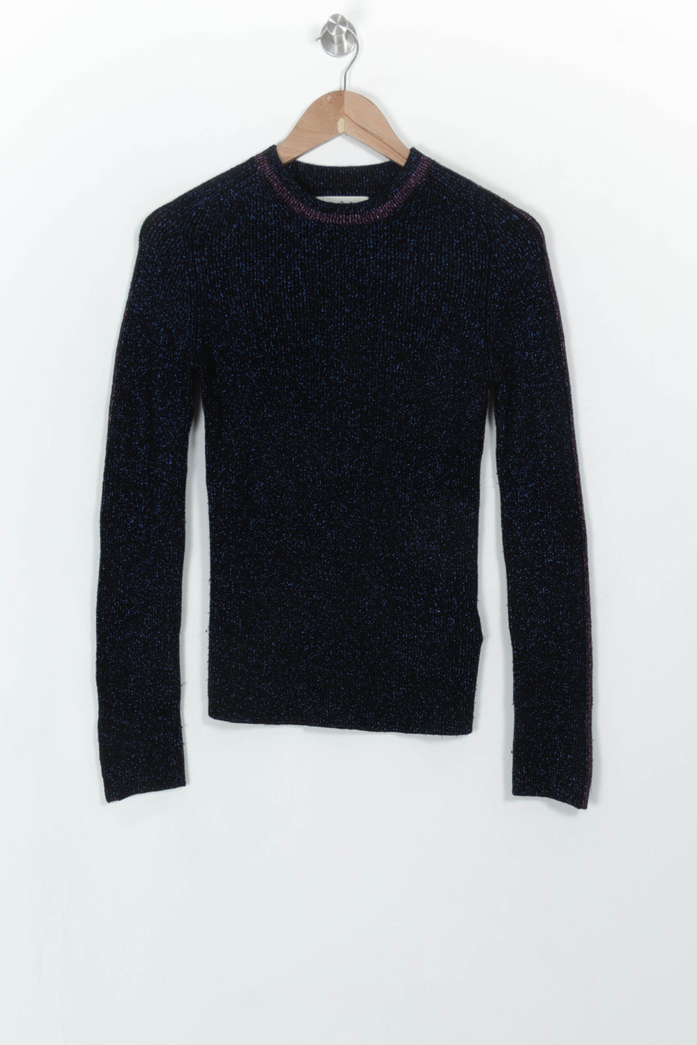 Pull Bleu - Taille S/36 de la marque ba&sh | PARAD115142 - Vendu par Paradigme - Image 2