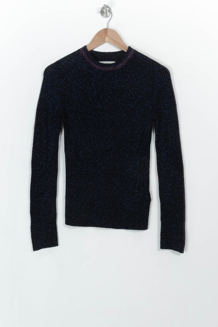 Pull Bleu - Taille S/36 de la marque ba&amp;sh | PARAD115142 - Vendu par Paradigme - Image 2