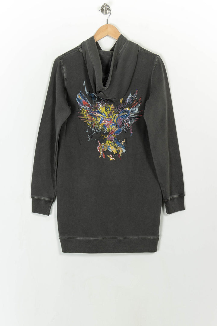 Robe Sweat Grise - Taille XS/34 de la marque Zadig&amp;Voltaire | PARAD115143 - Vendu par Paradigme - Image 5