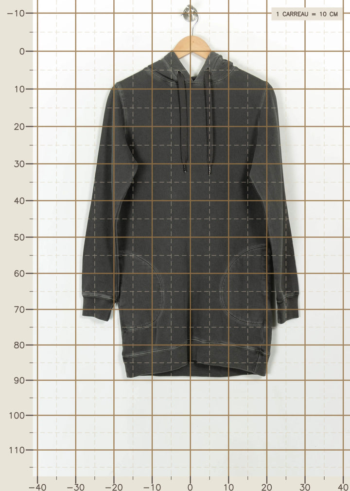 Robe Sweat Grise - Taille XS/34 de la marque Zadig&amp;Voltaire | PARAD115143 - Vendu par Paradigme - Image 4