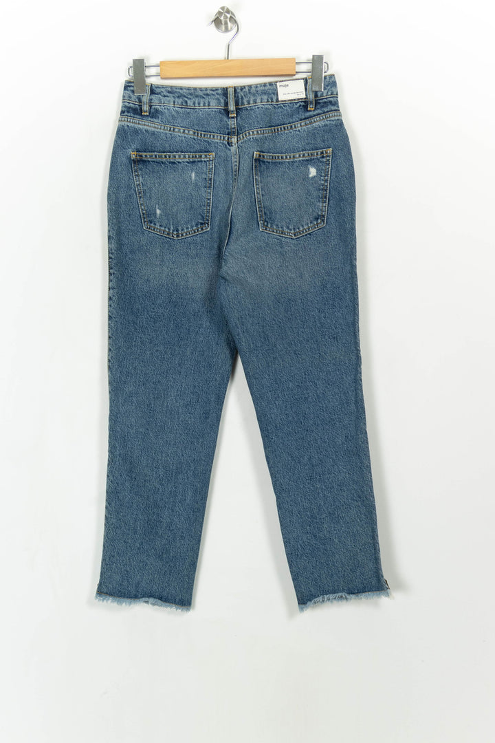 Jean Droit Bleu - Taille L/40 de la marque Maje | PARAD115145 - Vendu par Paradigme - Image 5