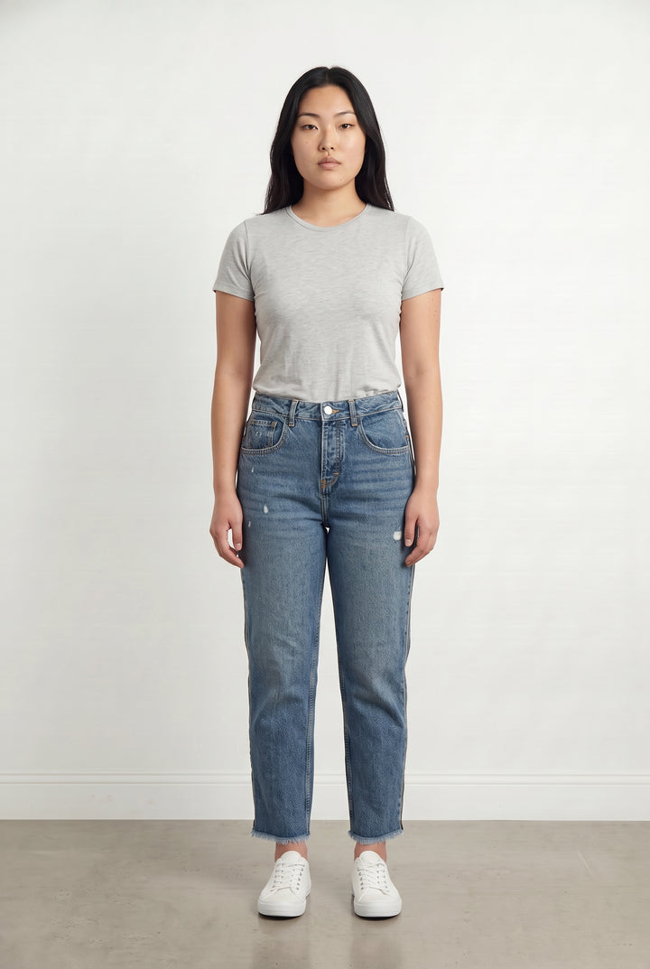 Jean Droit Bleu - Taille L/40 de la marque Maje | PARAD115145 - Vendu par Paradigme - Image 1