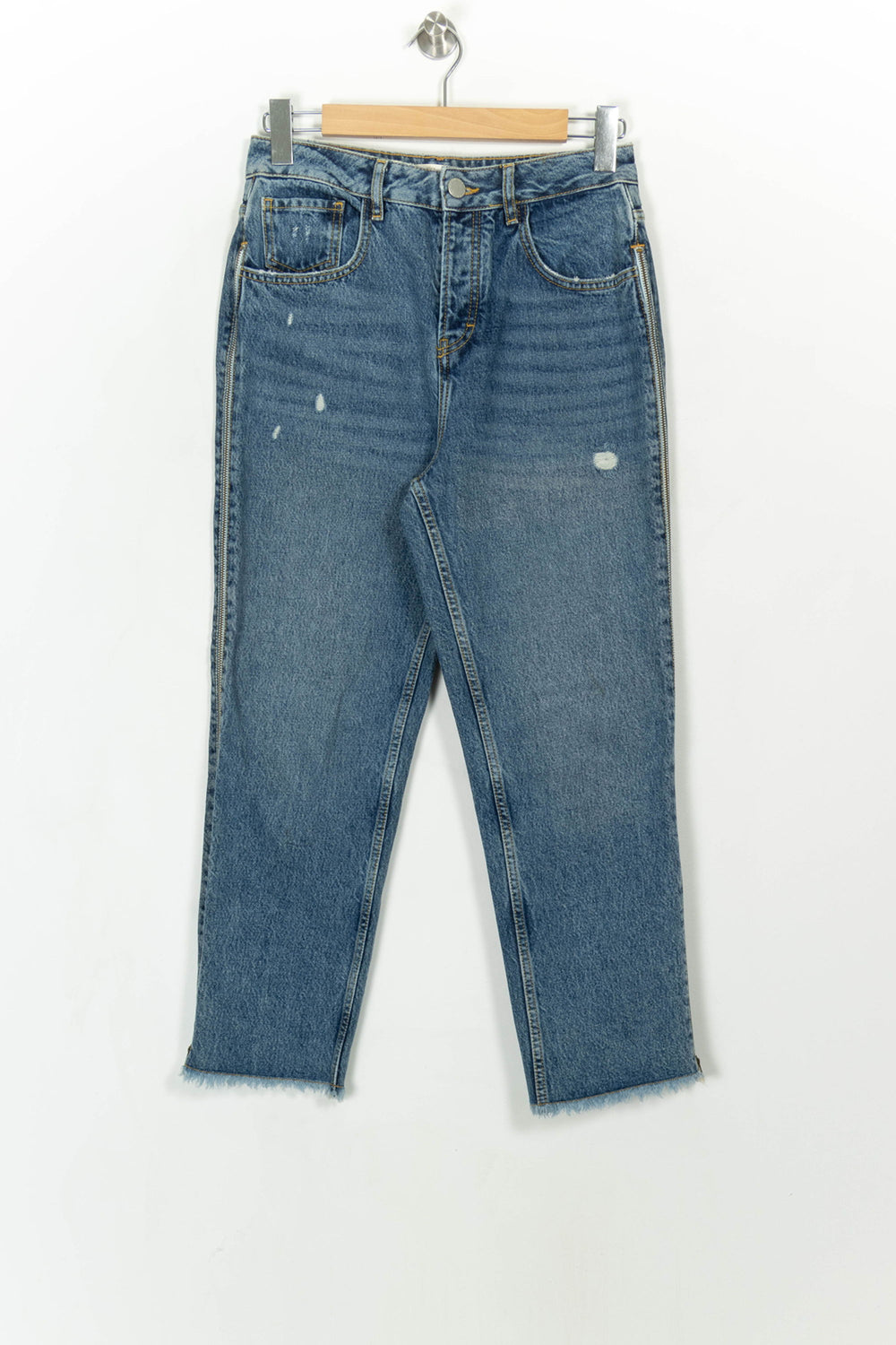 Jean Droit Bleu - Taille L/40 de la marque Maje | PARAD115145 - Vendu par Paradigme - Image 2