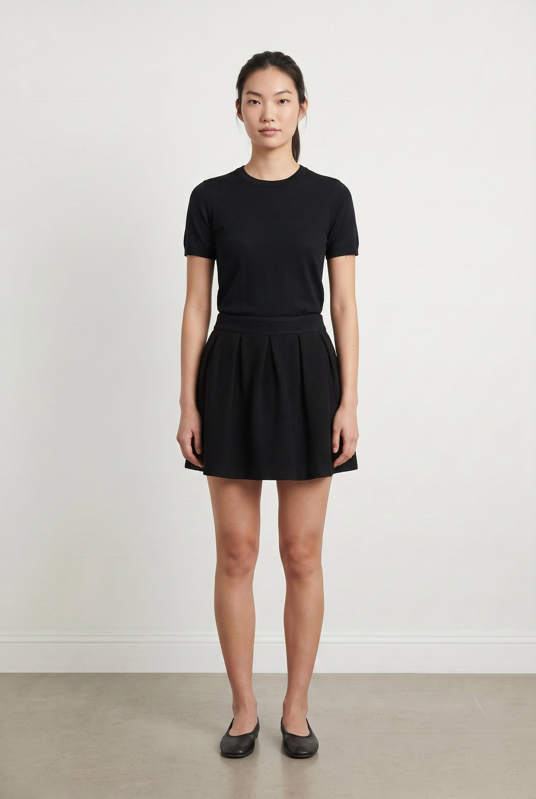 Jupe Plissée Noire - Taille S/36 de la marque ba&amp;sh | PARAD115148 - Vendu par Paradigme - Image 1