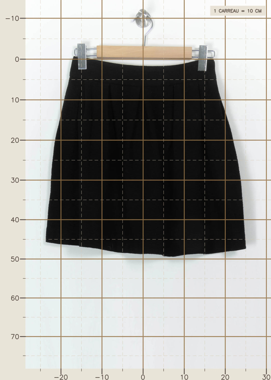 Jupe Plissée Noire - Taille S/36 de la marque ba&amp;sh | PARAD115148 - Vendu par Paradigme - Image 4