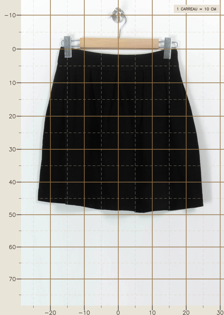 Jupe Plissée Noire - Taille S/36 de la marque ba&amp;sh | PARAD115148 - Vendu par Paradigme - Image 4