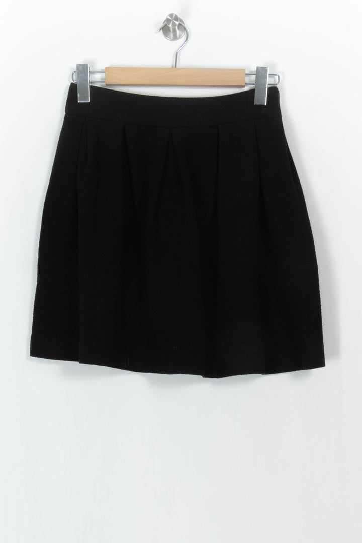 Jupe Plissée Noire - Taille S/36 de la marque ba&amp;sh | PARAD115148 - Vendu par Paradigme - Image 2