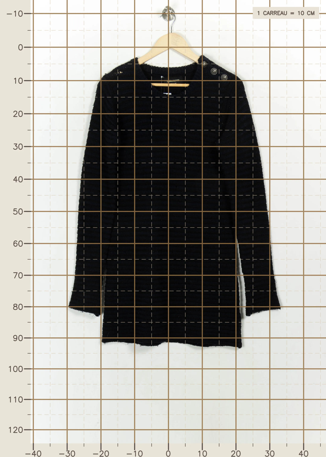 Robe Pull Bleu - Taille M/38 de la marque Zadig&amp;Voltaire | PARAD115149 - Vendu par Paradigme - Image 4