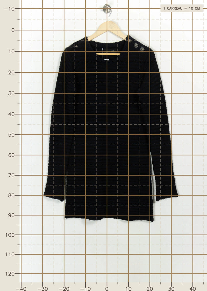 Robe Pull Bleu - Taille M/38 de la marque Zadig&amp;Voltaire | PARAD115149 - Vendu par Paradigme - Image 4
