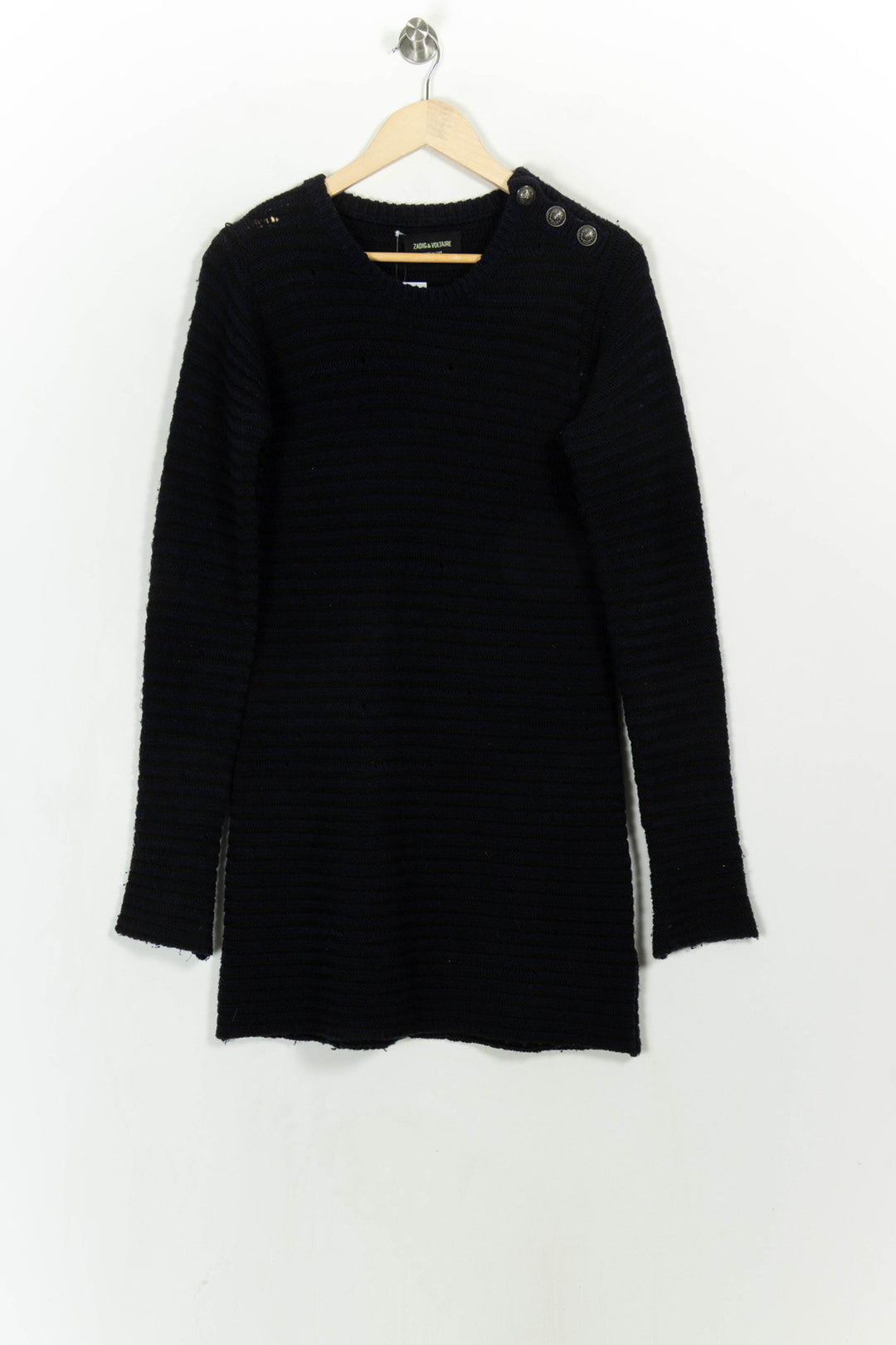 Robe Pull Bleu - Taille M/38 de la marque Zadig&amp;Voltaire | PARAD115149 - Vendu par Paradigme - Image 2