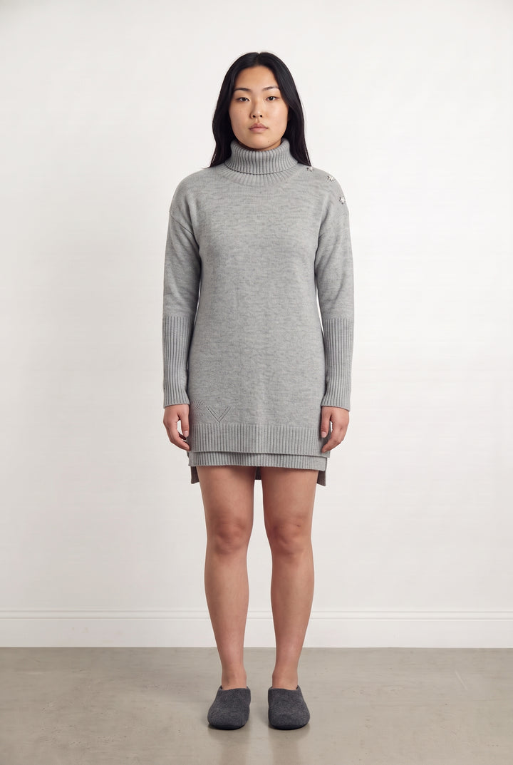 Robe Pull Grise - Taille L/40 de la marque Zadig&amp;Voltaire | PARAD115153 - Vendu par Paradigme - Image 1