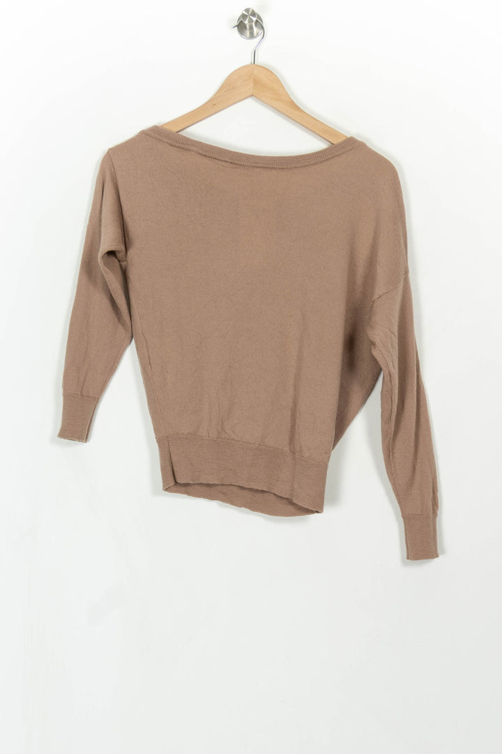 Pull Beige - Taille XS/34 de la marque Kookai | PARAD115157 - Vendu par Paradigme - Image 5