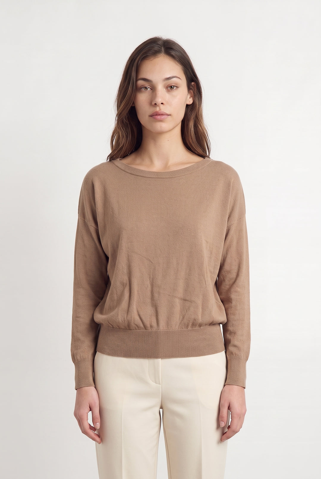 Pull Beige - Taille XS/34 de la marque Kookai | PARAD115157 - Vendu par Paradigme - Image 1
