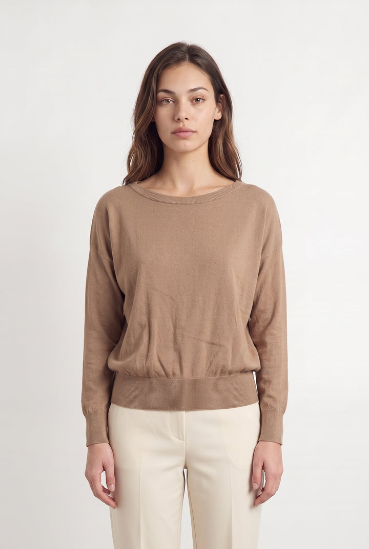 Pull Beige - Taille XS/34 de la marque Kookai | PARAD115157 - Vendu par Paradigme - Image 1