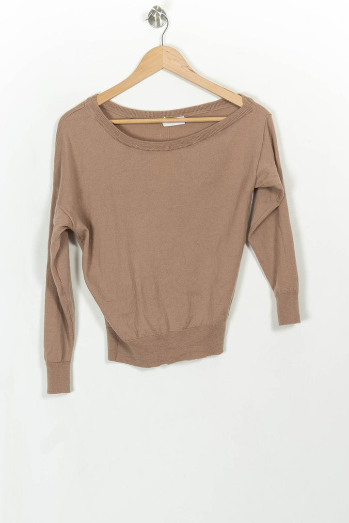 Pull Beige - Taille XS/34 de la marque Kookai | PARAD115157 - Vendu par Paradigme - Image 2