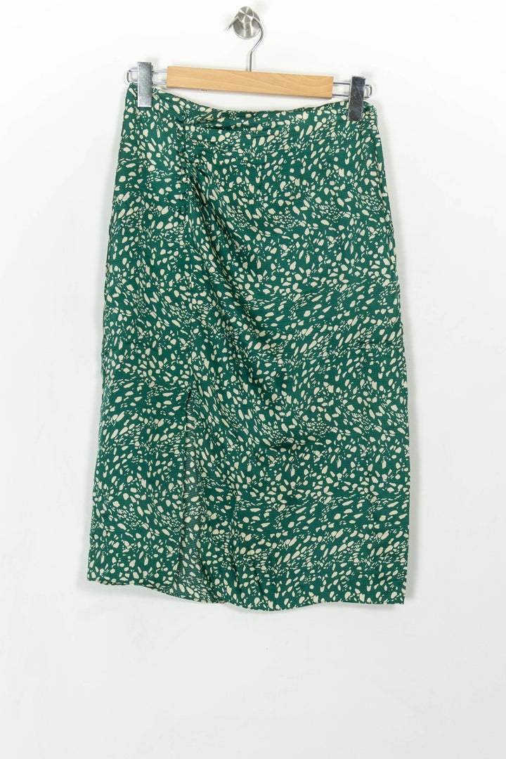 Jupe Longue Verte et Blanche - Taille M/38 de la marque ba&amp;sh | PARAD115161 - Vendu par Paradigme - Image 2