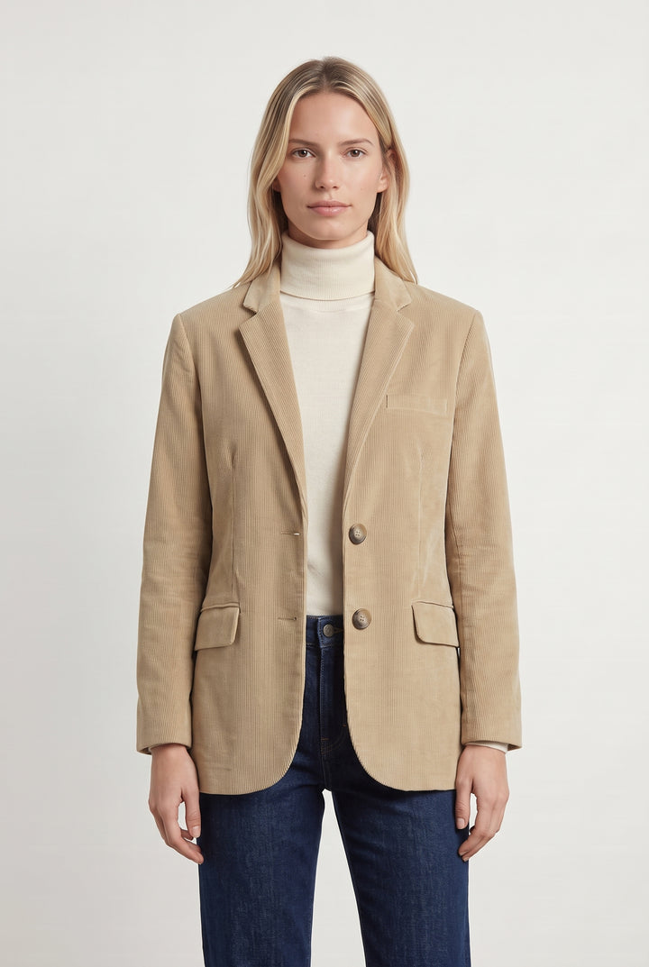 Blazer Beige - Taille M/38 de la marque Vanessa Bruno | PARAD115162 - Vendu par Paradigme - Image 1