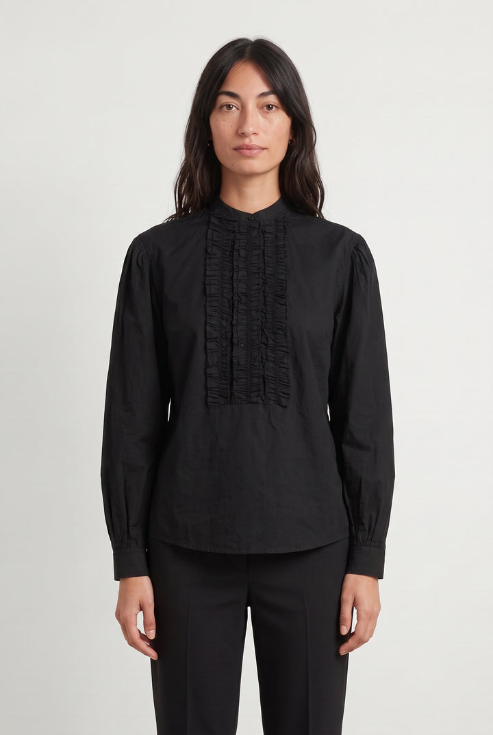 Blouse Noire - Taille XS/34 de la marque Laurence Bras | PARAD115165 - Vendu par Paradigme - Image 1