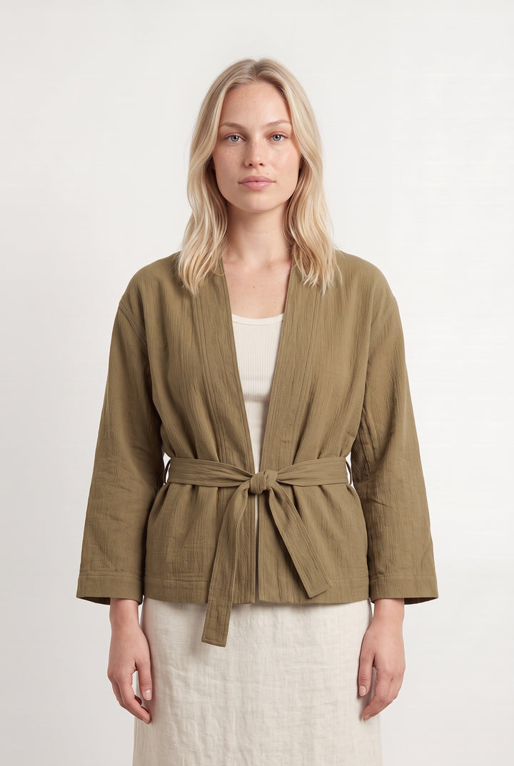 Kimono Beige - Taille L/40 de la marque Vanessa Bruno | PARAD115166 - Vendu par Paradigme - Image 1