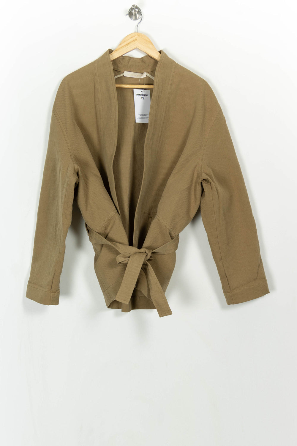 Kimono Beige - Taille L/40 de la marque Vanessa Bruno | PARAD115166 - Vendu par Paradigme - Image 2