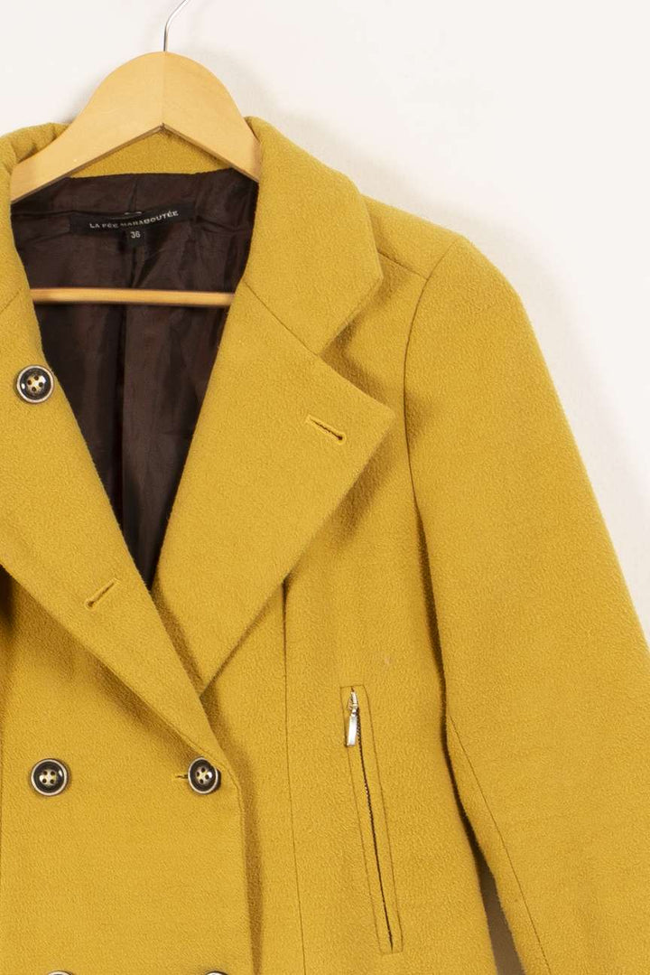 Manteau jaune - Taille S/36