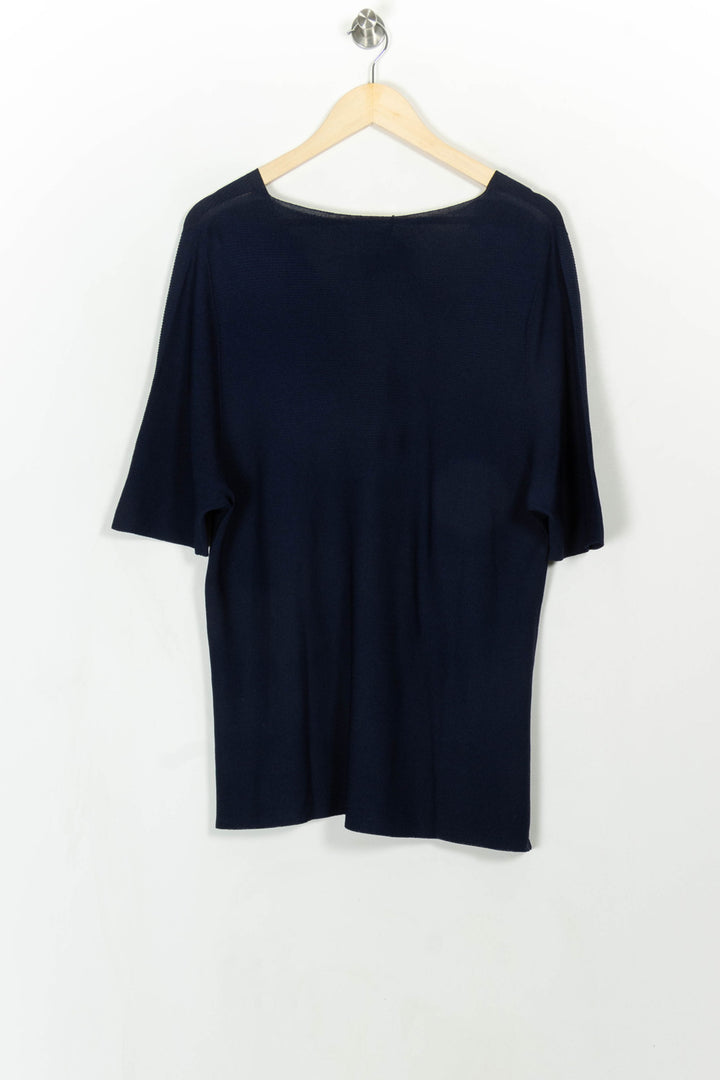 Pull Bleu - Taille L/40 de la marque Marina Rinaldi | PARAD115171 - Vendu par Paradigme - Image 5