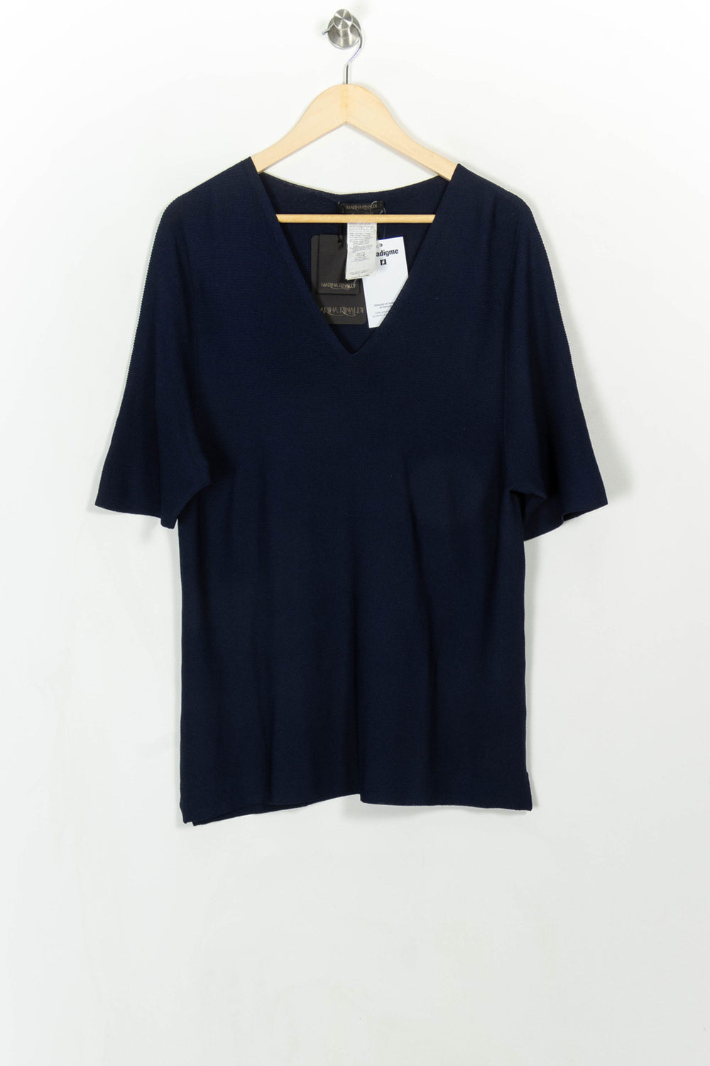 Pull Bleu - Taille L/40 de la marque Marina Rinaldi | PARAD115171 - Vendu par Paradigme - Image 2