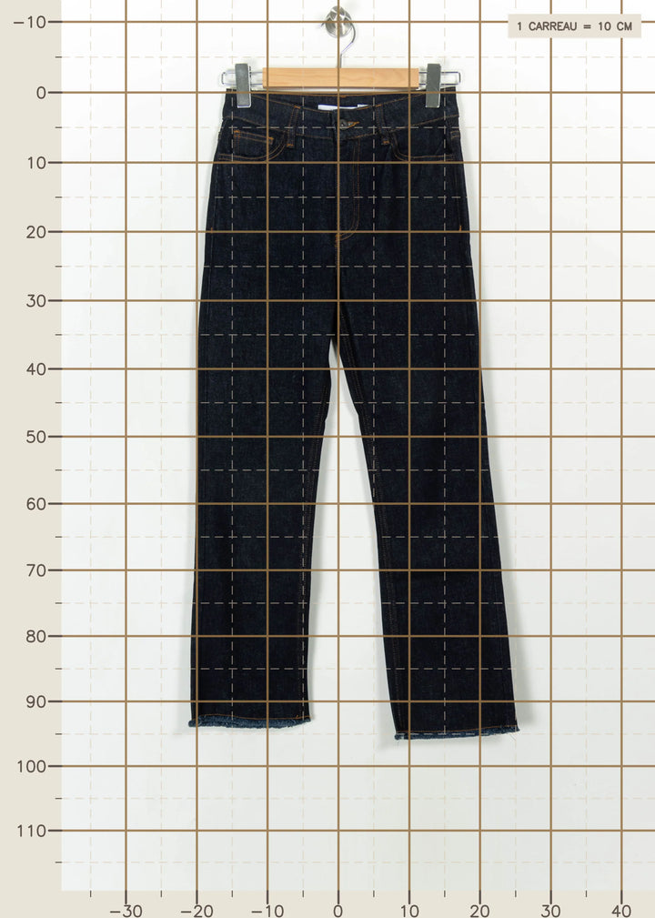 Jean Bleu - Taille XS/34 de la marque La Fée Maraboutée | PARAD115172 - Vendu par Paradigme - Image 4