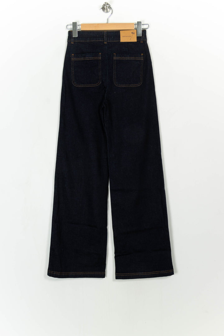 Jean Large Bleu - Taille S/36 de la marque La Fée Maraboutée | PARAD115173 - Vendu par Paradigme - Image 5