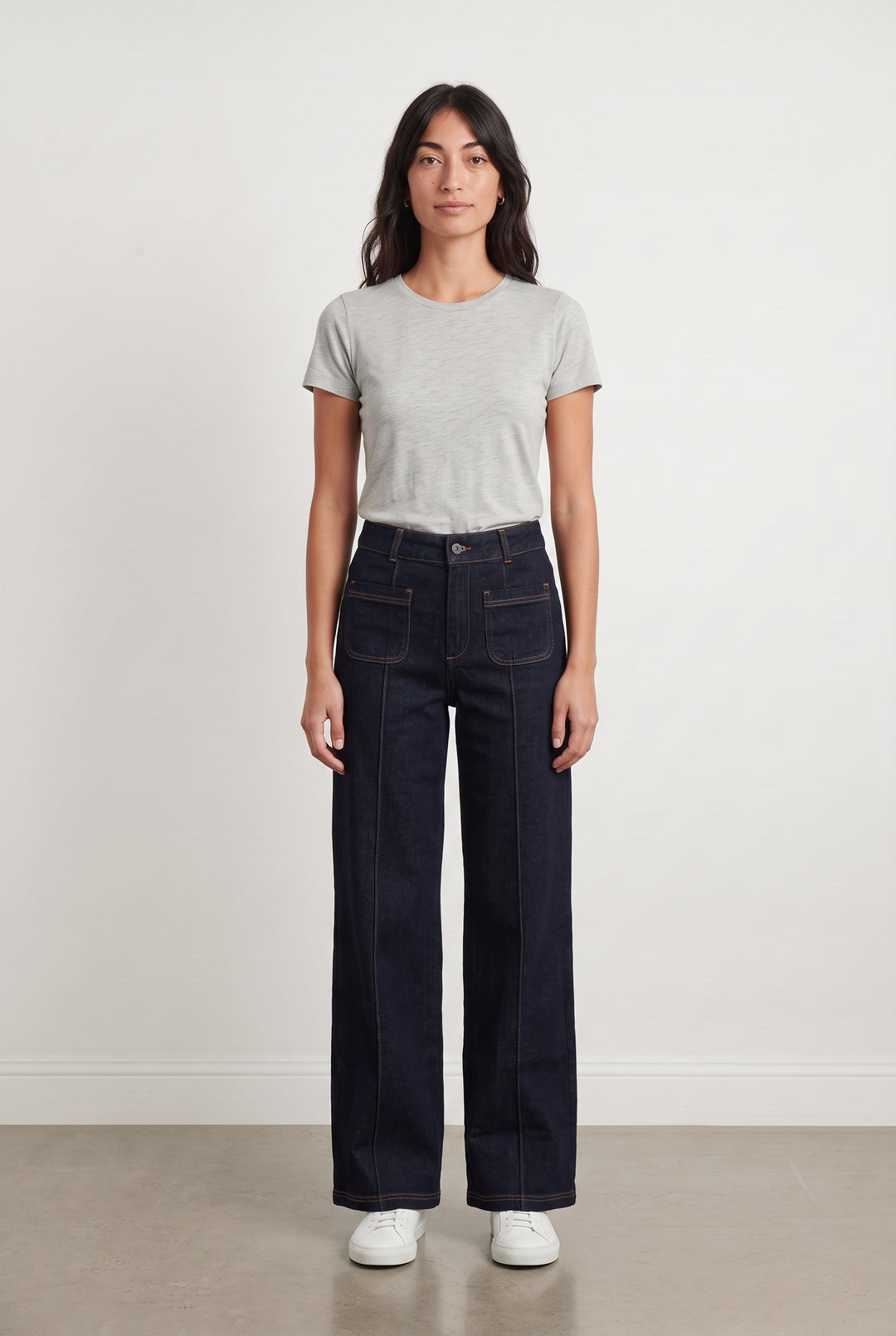 Jean Large Bleu - Taille S/36 de la marque La Fée Maraboutée | PARAD115173 - Vendu par Paradigme - Image 1