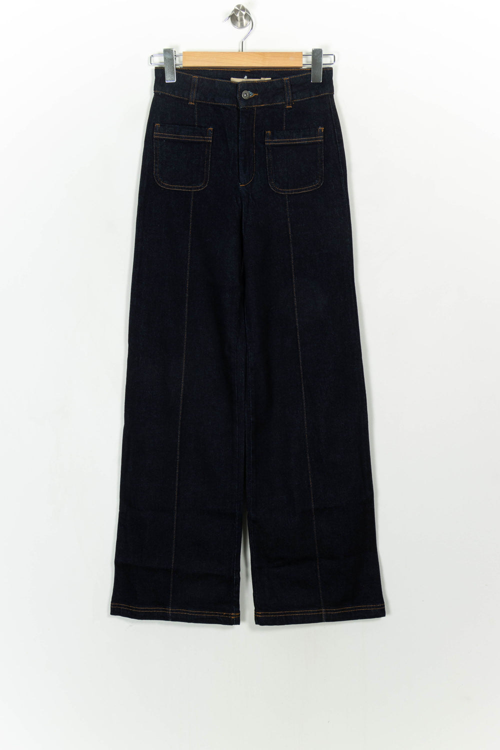 Jean Large Bleu - Taille S/36 de la marque La Fée Maraboutée | PARAD115173 - Vendu par Paradigme - Image 2