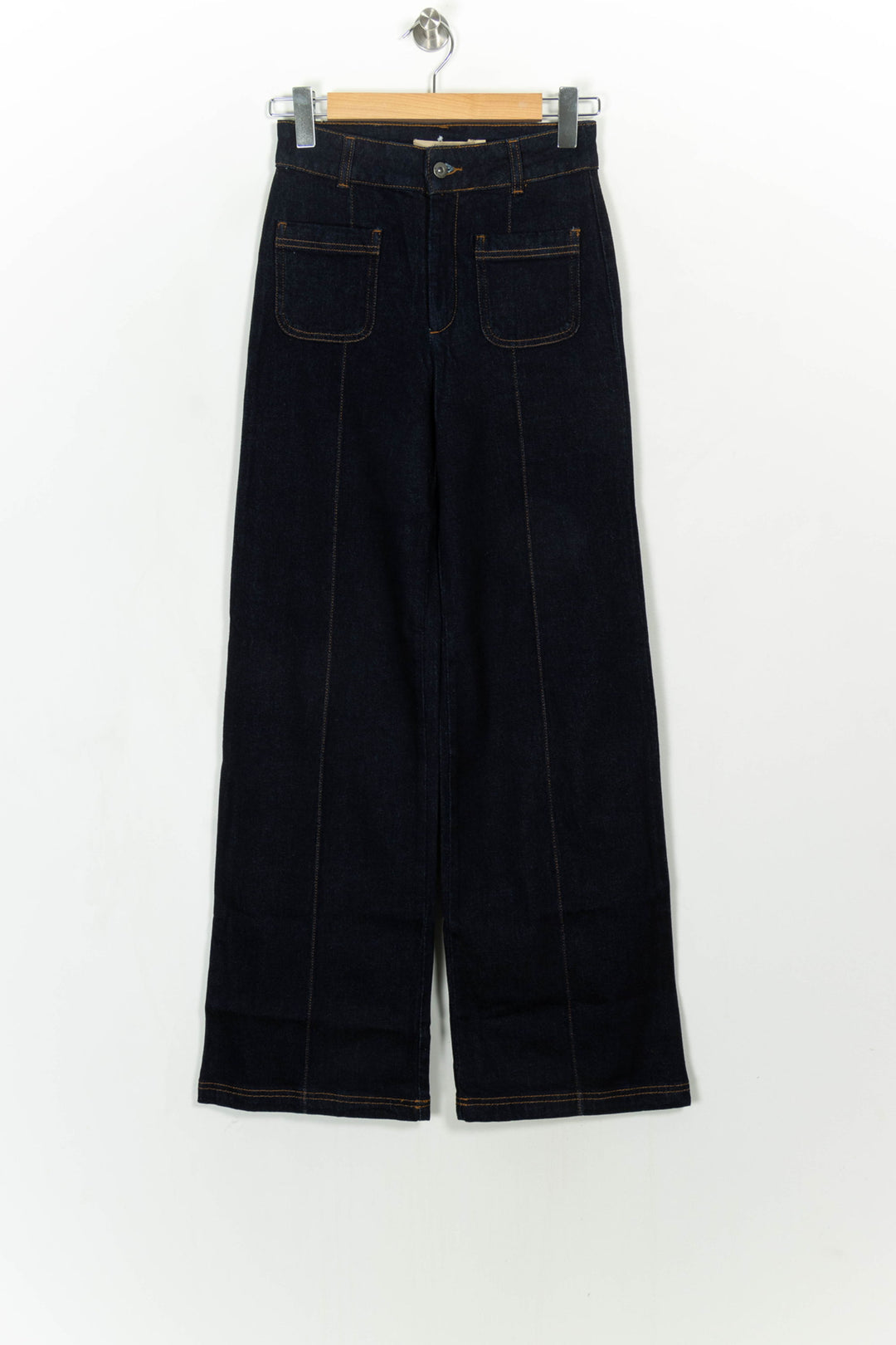 Jean Large Bleu - Taille S/36 de la marque La Fée Maraboutée | PARAD115173 - Vendu par Paradigme - Image 2