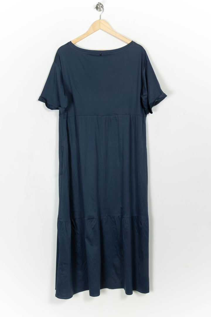 Robe Longue Bleue - Taille L/40 de la marque Marina Rinaldi | PARAD115176 - Vendu par Paradigme - Image 5