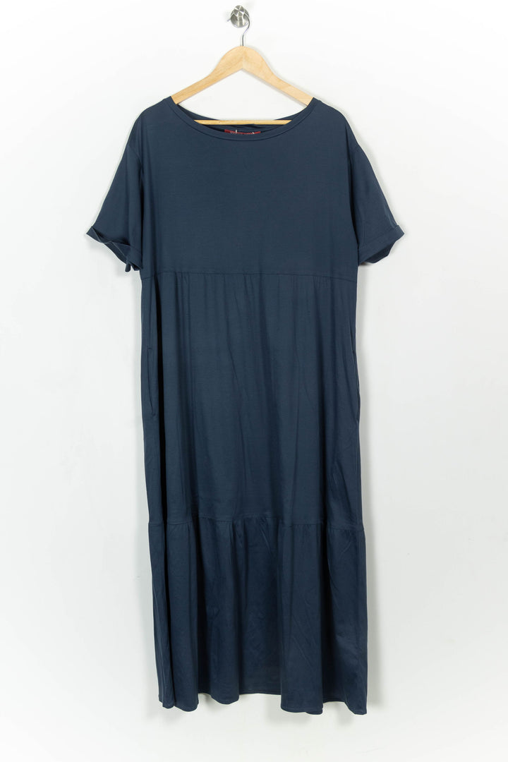 Robe Longue Bleue - Taille L/40 de la marque Marina Rinaldi | PARAD115176 - Vendu par Paradigme - Image 2