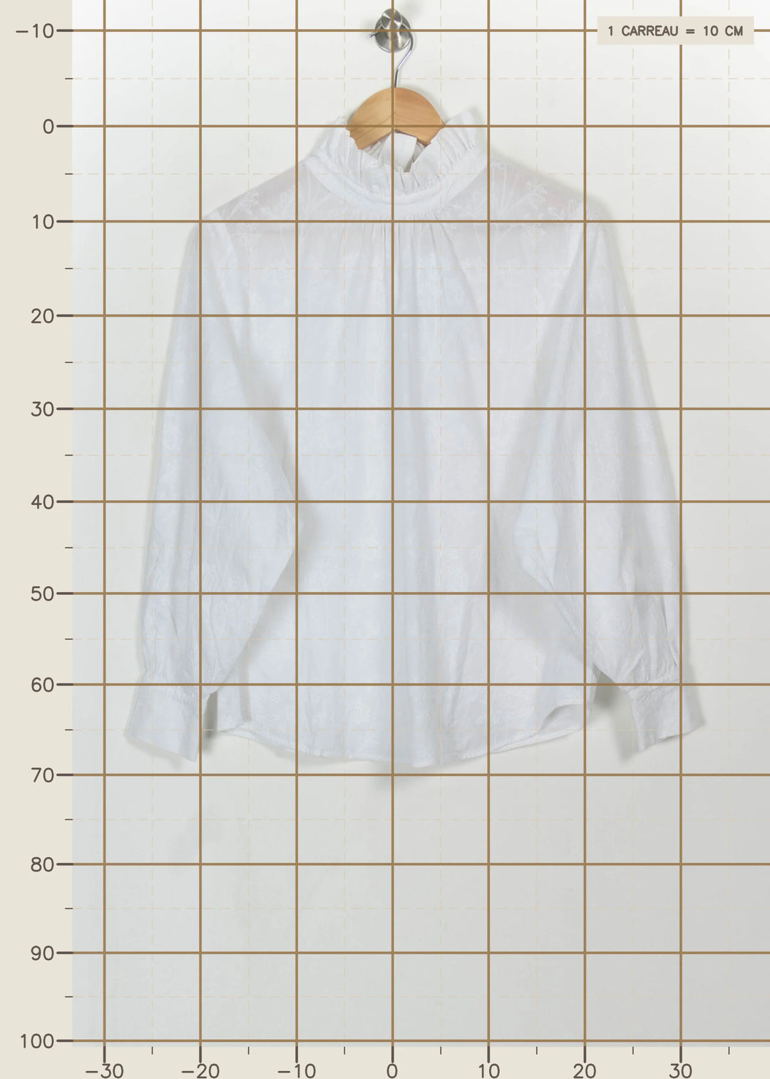 Blouse Blanche - Taille XL/42 de la marque Elise Chalmin | PARAD115178 - Vendu par Paradigme - Image 4