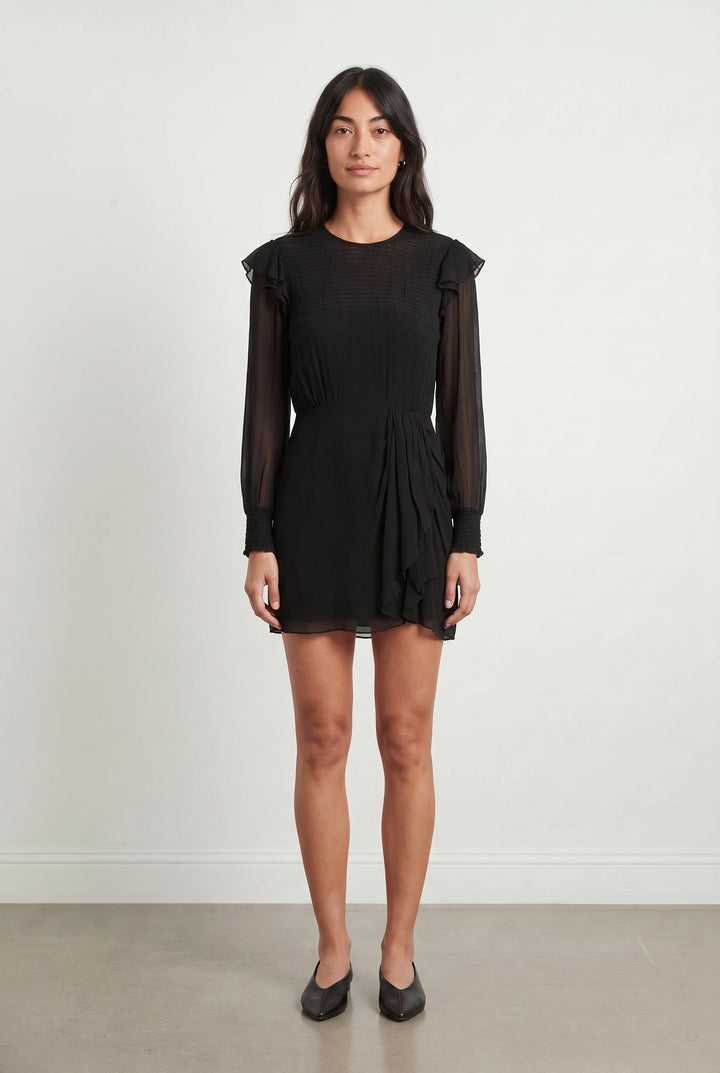 Robe Courte Noire - Taille M/38 de la marque The Kooples | PARAD115182 - Vendu par Paradigme - Image 1