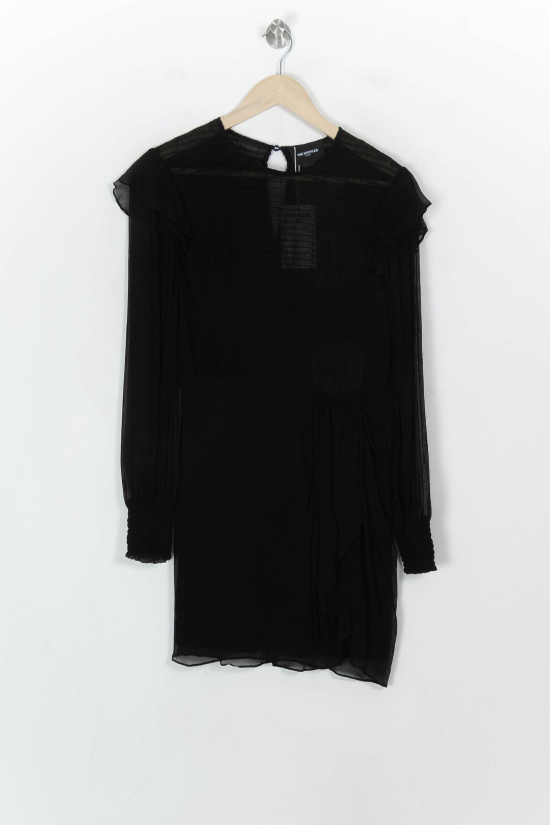 Robe Courte Noire - Taille M/38 de la marque The Kooples | PARAD115182 - Vendu par Paradigme - Image 2