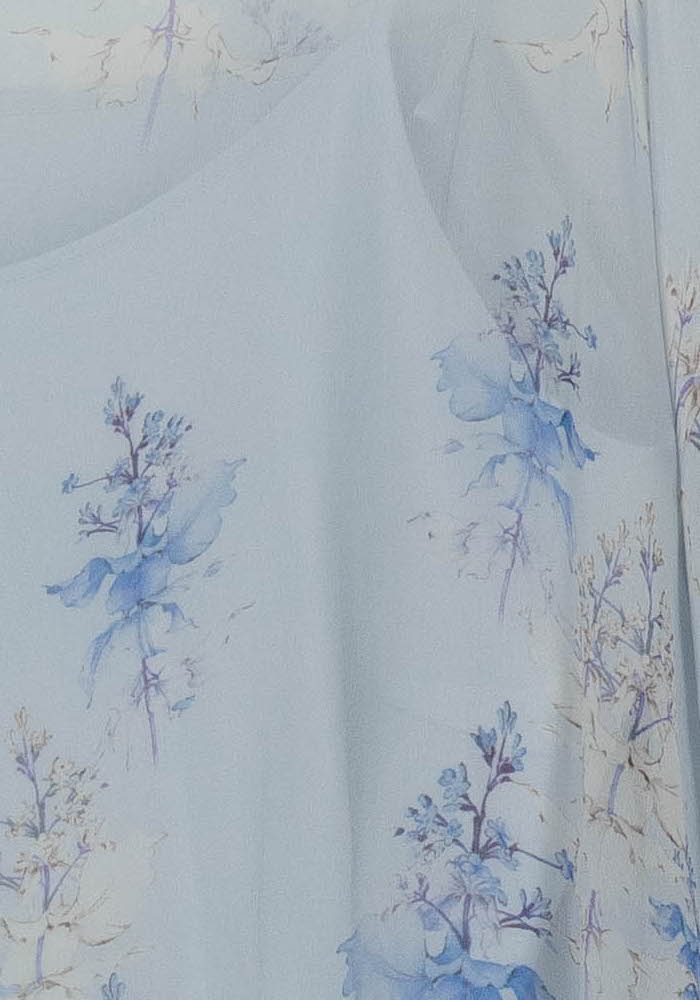 Blouse Bleue et Blanche - Taille XL/42 de la marque Marina Rinaldi | PARAD115183 - Vendu par Paradigme - Image 3