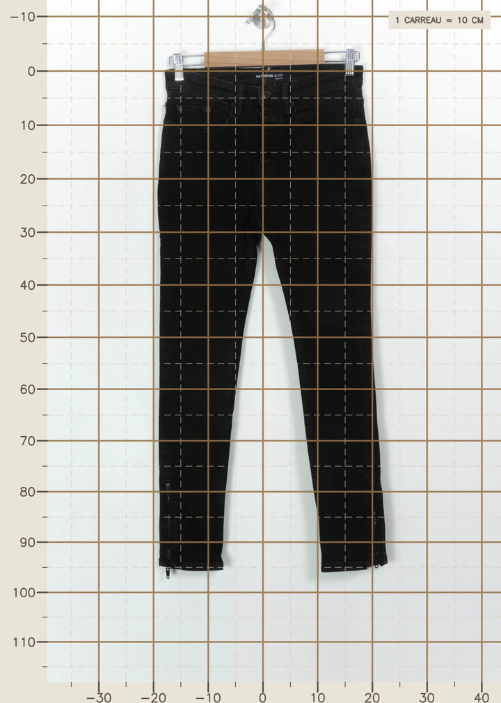 Jean Skinny Noir - Taille T.U. de la marque The Kooples | PARAD115190 - Vendu par Paradigme - Image 4